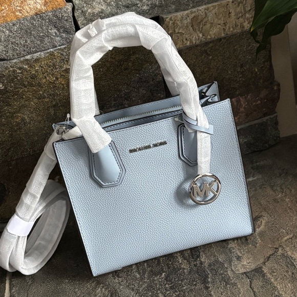 NWT Michael Kors Mercer Medium Messenger Tote Satchel Crossbody - Picture 14 of 14